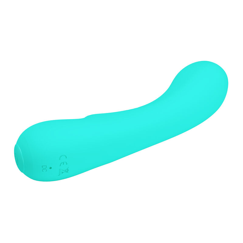 PRETTY LOVE - VIBRATEUR RECHARGEABLE PRESCOTT VERT AQUA – Image 3