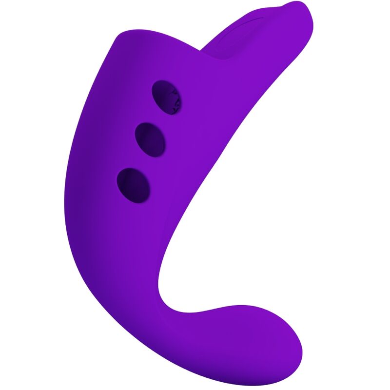 PRETTY LOVE - VIBRATEUR DOIGT RECHARGEABLE GORGON VIOLET – Image 3