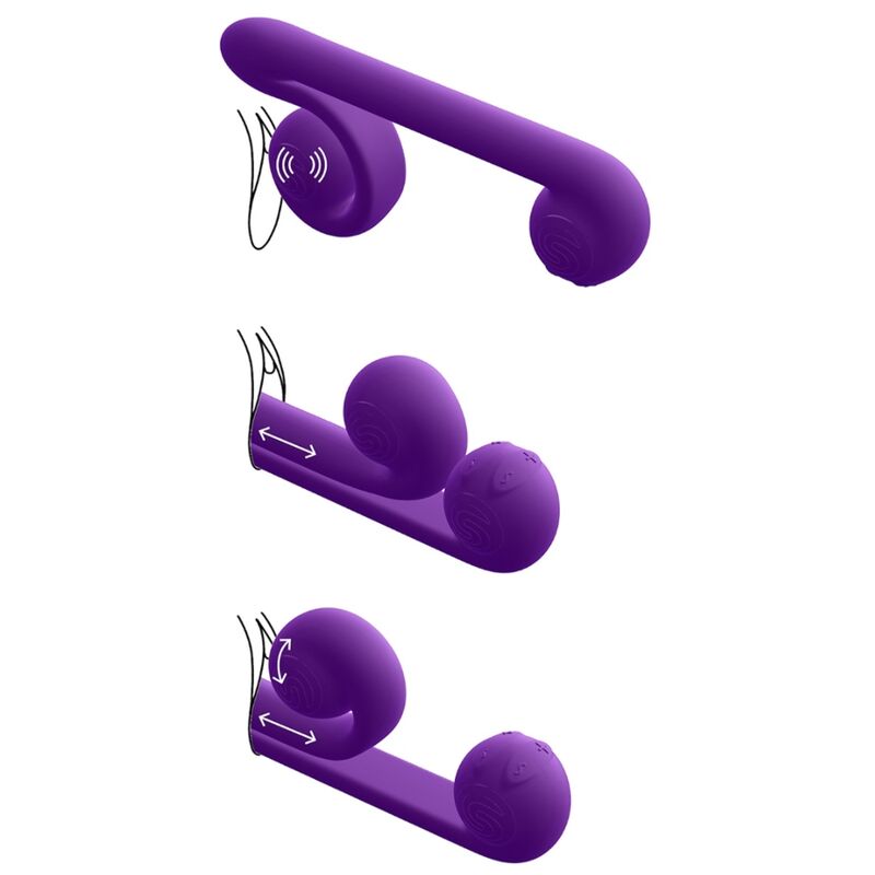 SNAIL VIBE - VIBRATEUR MULTIACTION PURPLE – Image 3