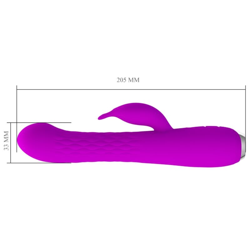 PRETTY LOVE - VIBRATEUR MOLLY AVEC ROTATION RECHARGEABLE – Image 3
