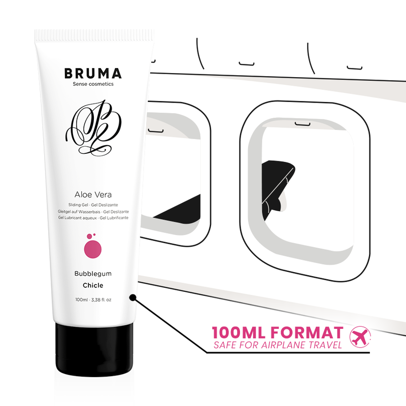 BRUMA - GEL GLISSANT ALOE VERA SAVEUR BUBBLEGUM 100 ML – Image 3