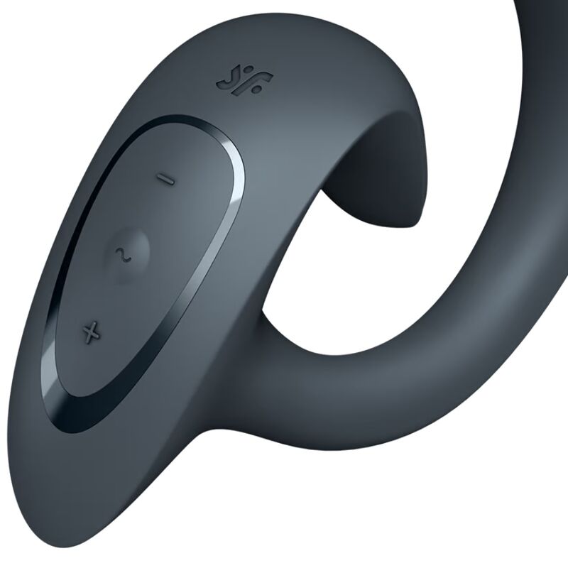 SATISFYER - G FOR GODDESS 1 VIBRATEUR RABBIT GRIS FONC? – Image 3