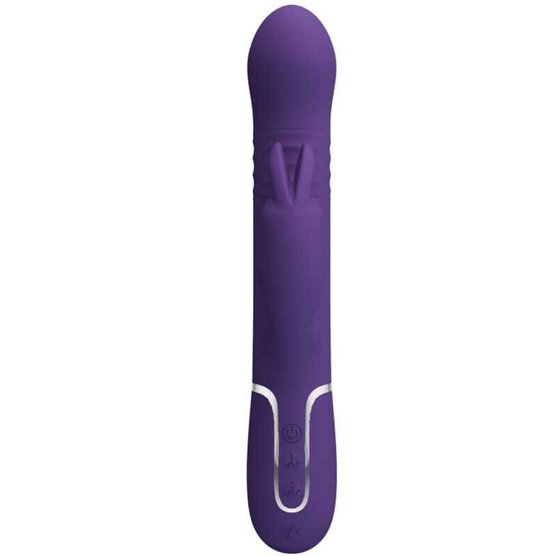 PRETTY LOVE - COALE VIBRATEUR RABBIT 4 EN 1 VIOLET – Image 3
