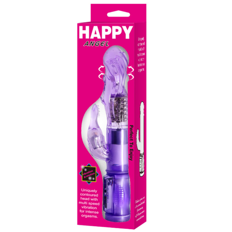 BAILE - MINI ROTATEUR AVEC LAPIN HAPPY ANGEL LILAS – Image 3