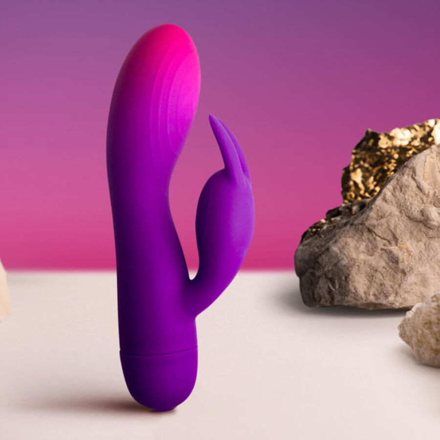 ROCKS-OFF - GLO-GIRL VIBRATEUR LAPIN VIOLET – Image 3