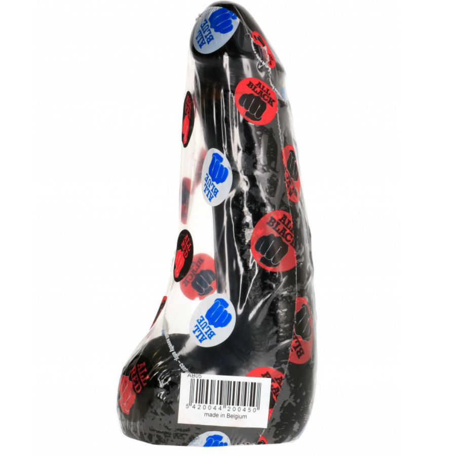 ALL BLACK - GODE RÉALISTE NOIR DOUX 20 CM – Image 3