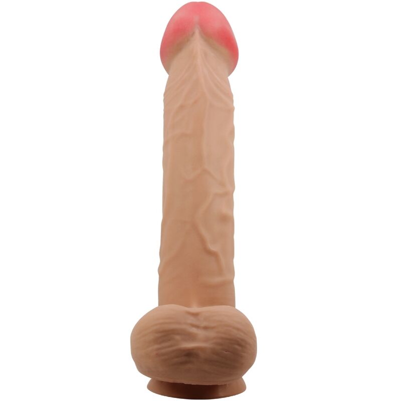 PRETTY LOVE - SÉRIE SLIDING SKIN GODE RÉALISTE AVEC VENTOUSE SLIDING SKIN FLESH 26 CM – Image 3