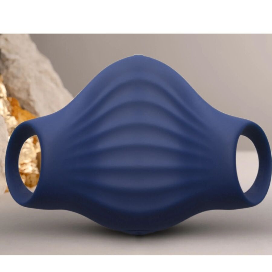 ROCKS-OFF - MASTURBATEUR VIBRATEUR FLEXIBLE PALM BLUE – Image 4