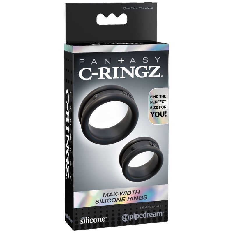 FANTASY C-RINGZ - BAGUES EN SILICONE MAX / LARGE – Image 4