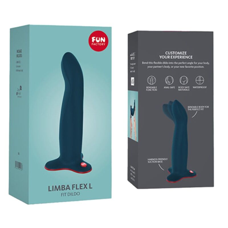 FUN FACTORY - LIMBA FLEX L VELOURS BLEU – Image 4
