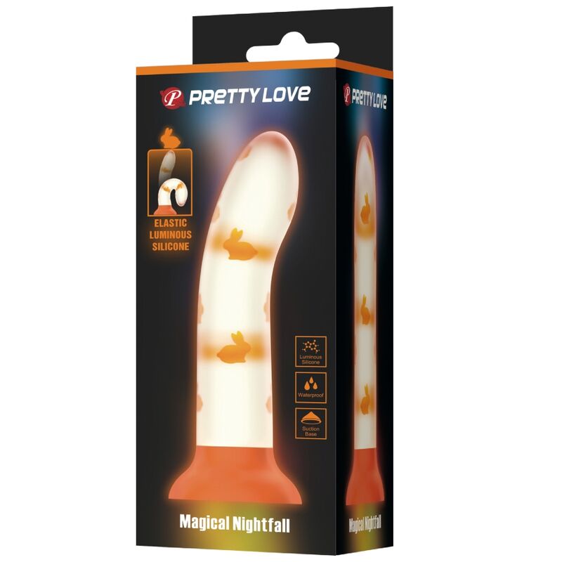 PRETTY LOVE - GODE MAGIQUE NIGHTFALL SANS VIBRATION ORANGE LUMINEUX – Image 4
