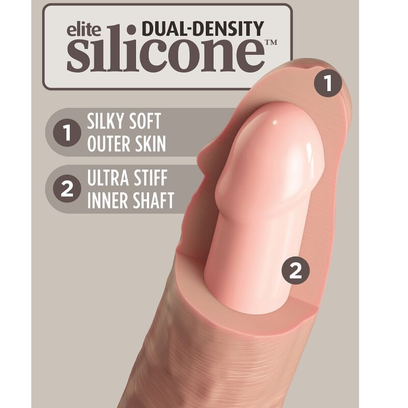KING COCK - ELITE GODE RÉALISTE EN SILICONE 15.2 CM – Image 4