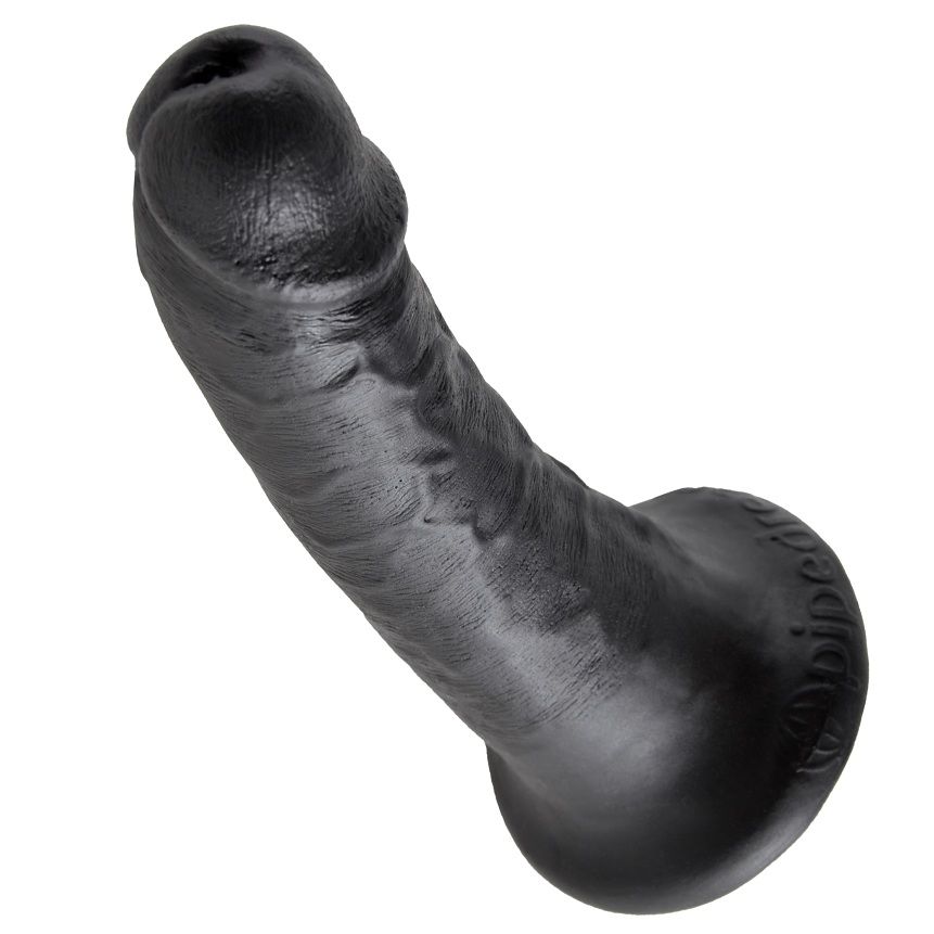 KING COCK - 6" PENE NEGRO 15.2 CM – Image 4