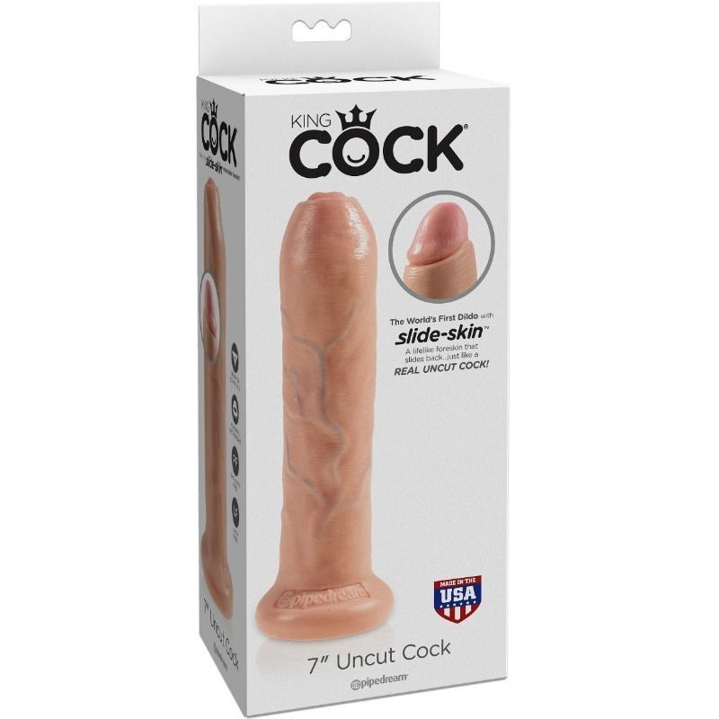 KING COCK - GODE RÉALISTE CHAIR NON COUPÉE 21 CM – Image 4