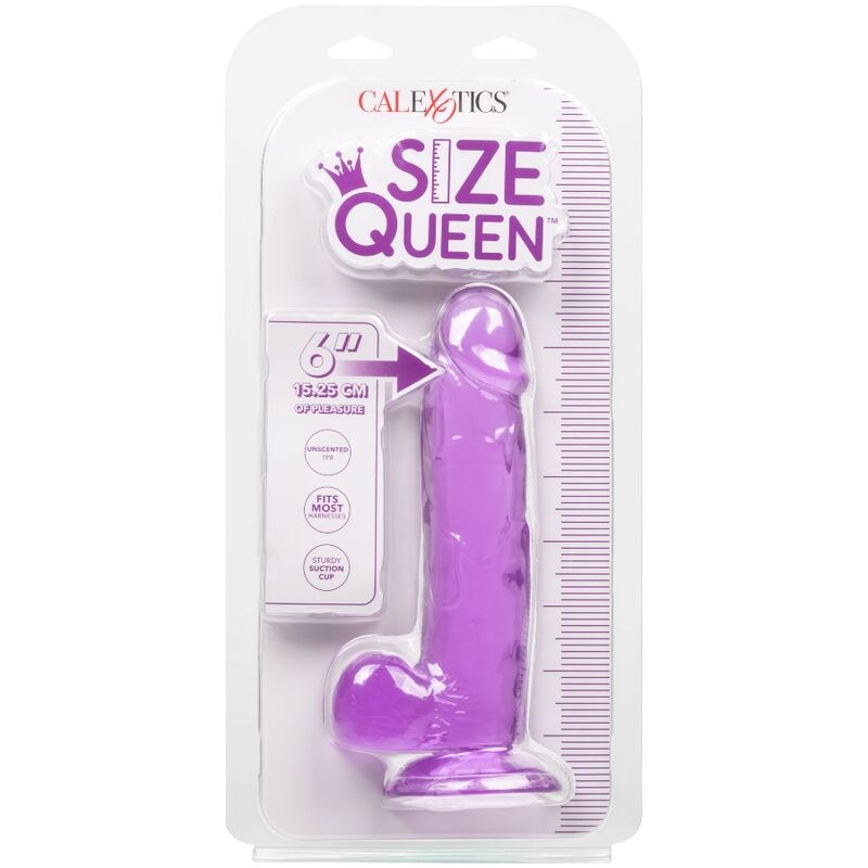 CALEXOTICS - GODE REINE TAILLE VIOLET 15.3 CM – Image 4