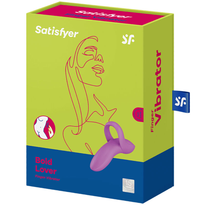 SATISFYER - VIBRATEUR DOIGTS BOLD LOVER ROSE – Image 4
