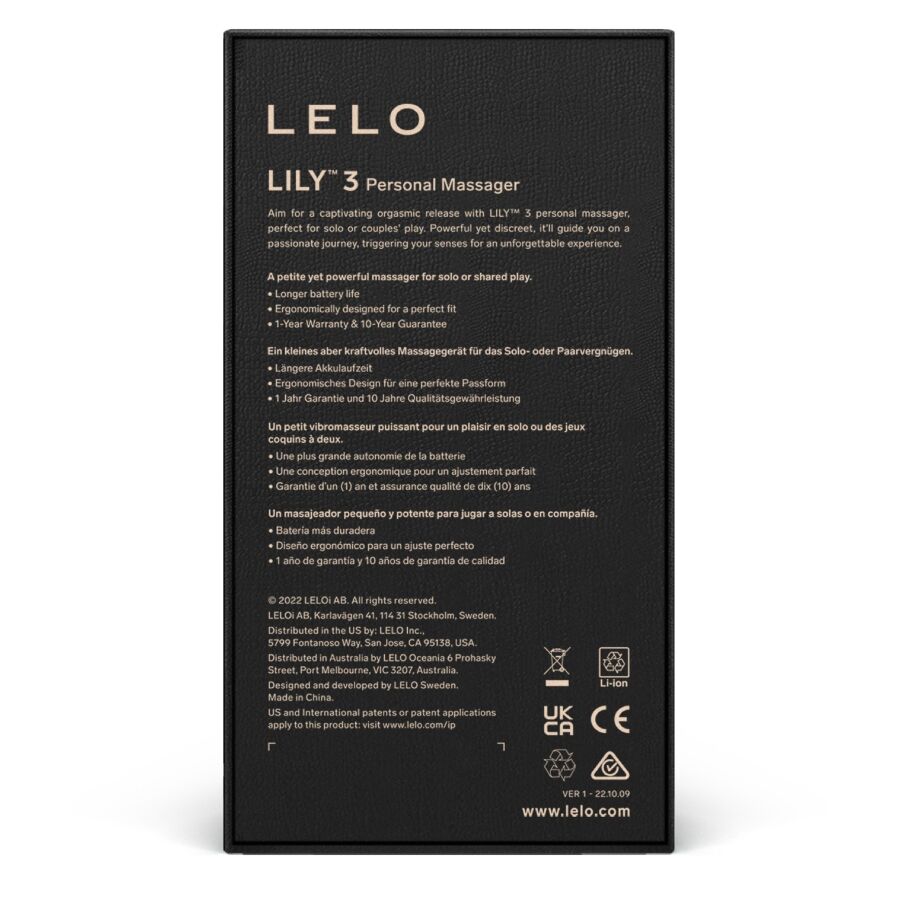 LELO - MASSEUR PERSONNEL LILY 3 - VIOLET – Image 4