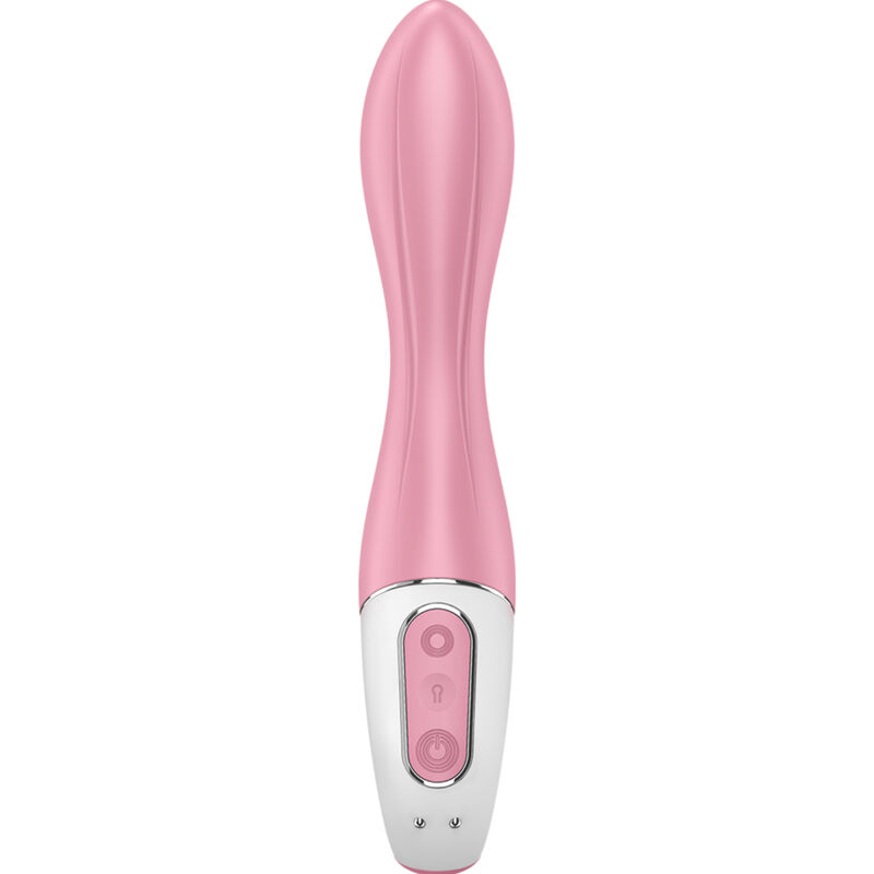 SATISFYER - VIBRATEUR POMPE A AIR 2 ROSE – Image 4