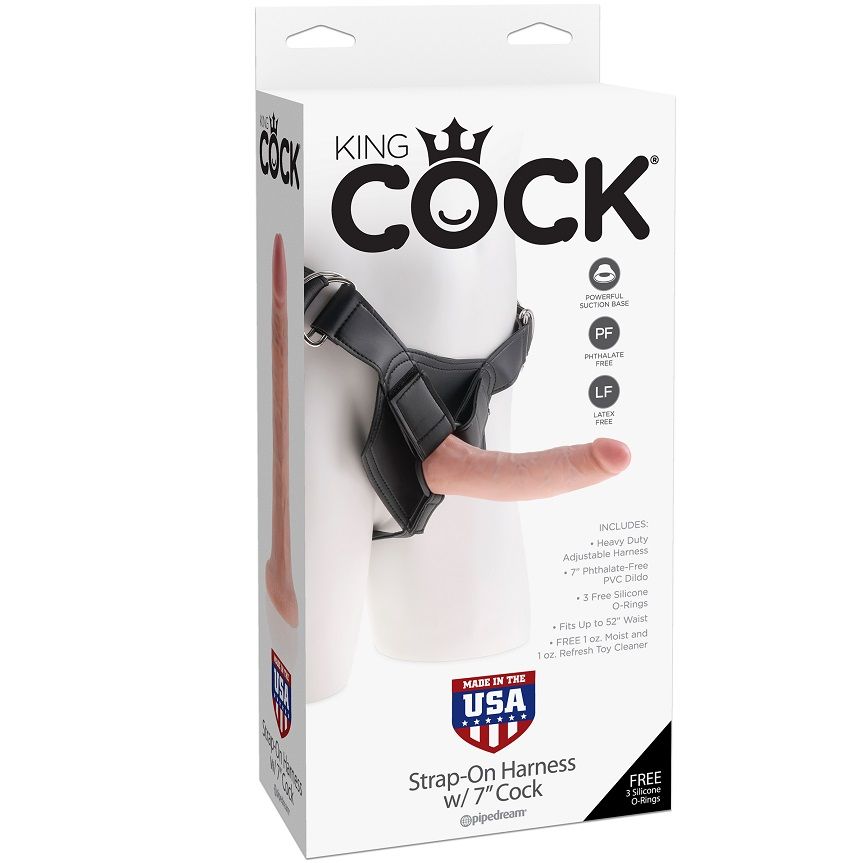 KING COCK - HARNAIS AVEC PÉNIS RÉALISTE 17,8 CM – Image 4