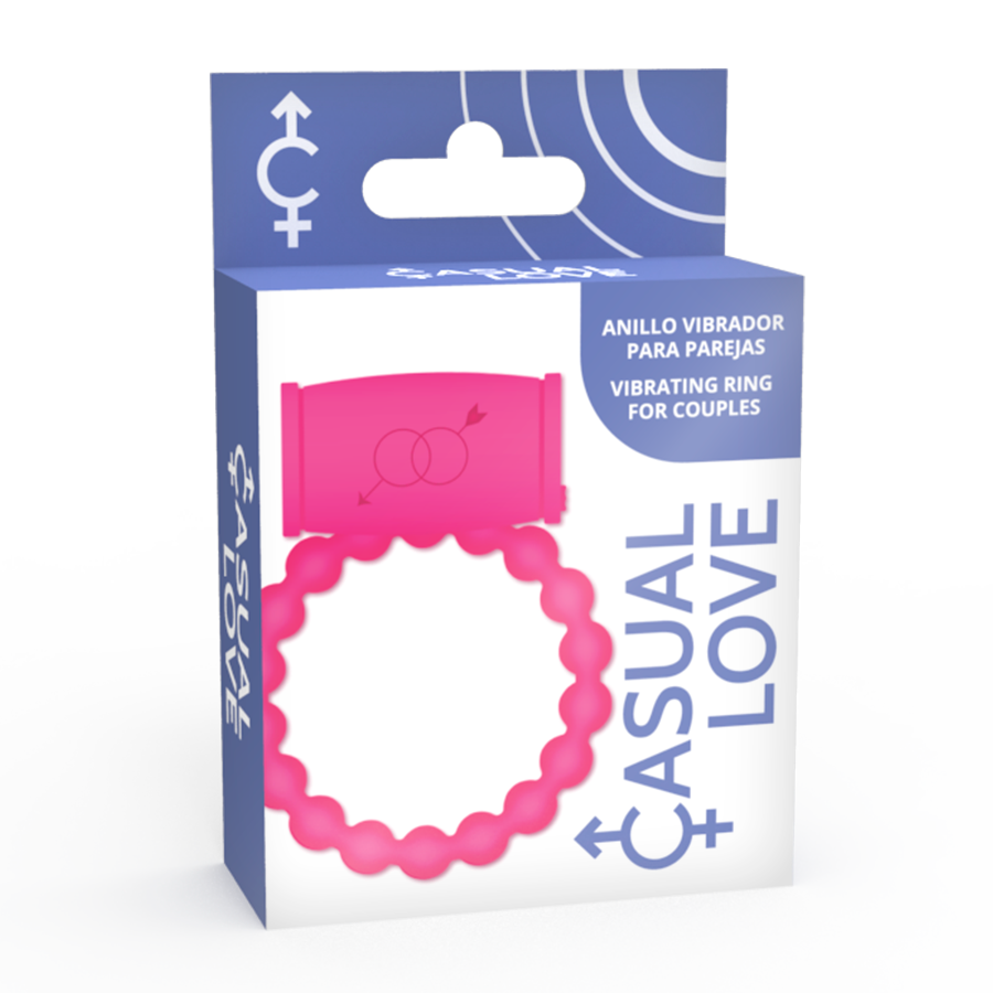CASUAL LOVE - BAGUE VIBRATRICE 25 ROSE – Image 4