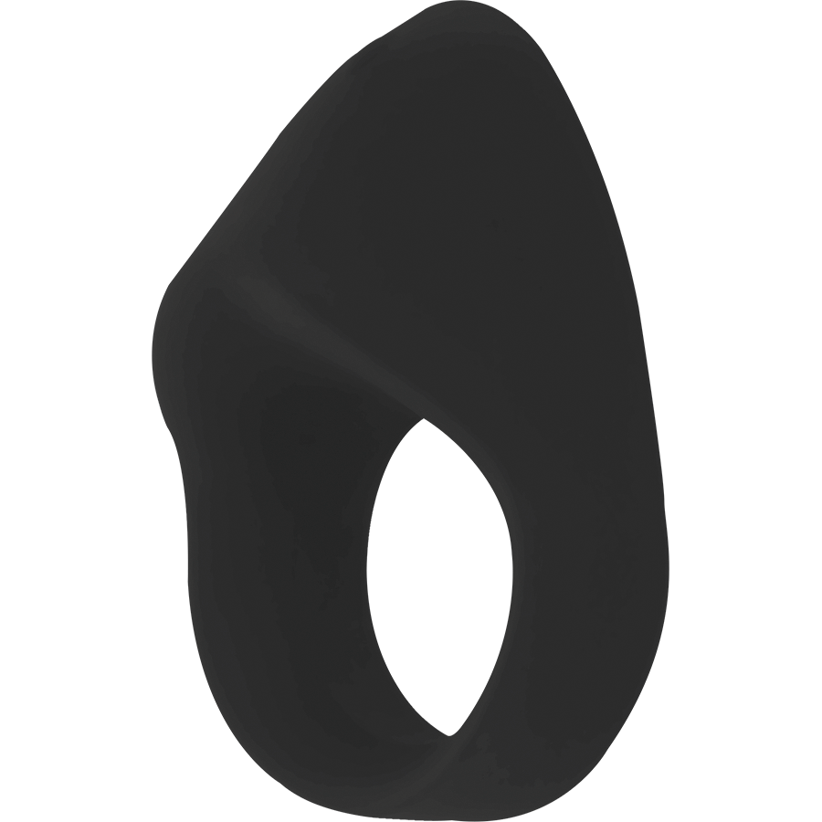INTENSE - ANNEAU VIBRATEUR RECHARGEABLE NOIR OTO – Image 4