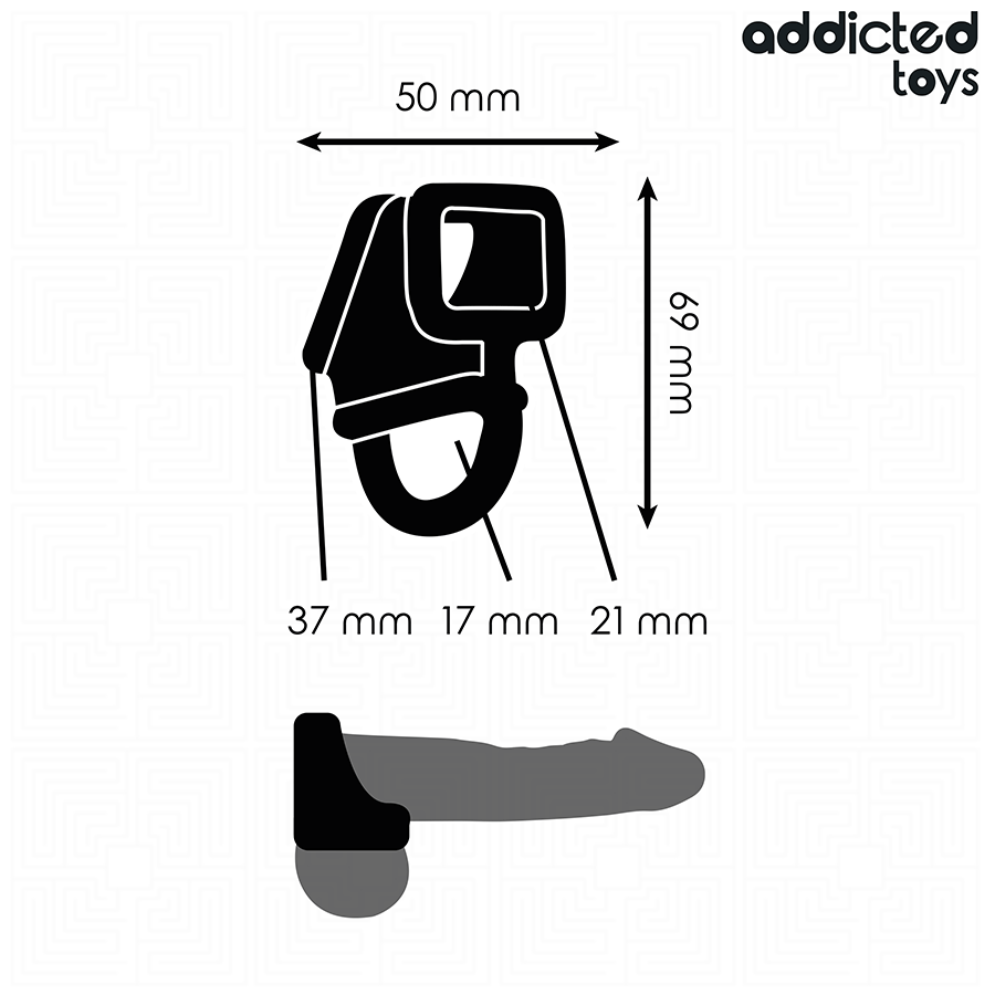 ADDICTED TOYS - ANNEAU POUR CAGE À PÉNIS – Image 4