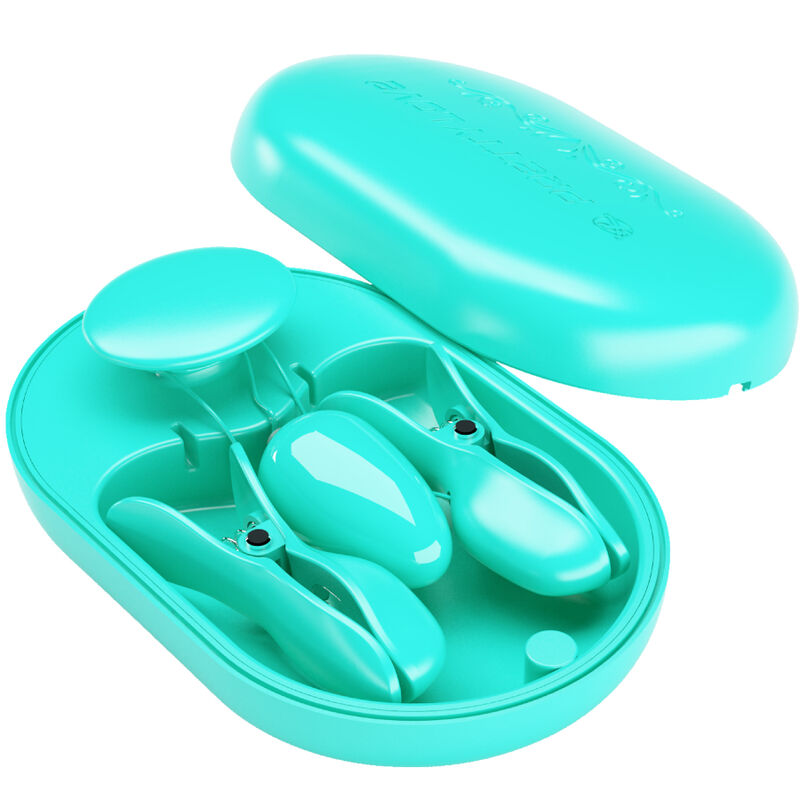 PRETTY LOVE - BOITE SURPRISE PINCE A ELECTRO STIMULATION BLEUE – Image 4