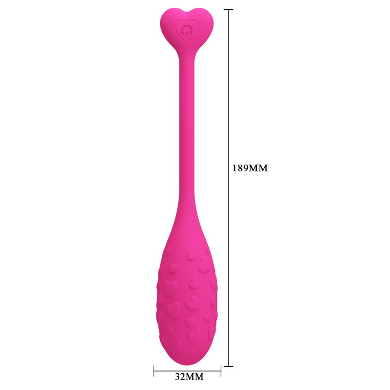 PRETTY LOVE - OEUF VIBRANT ROSE FISHER CONTRÔLÉ PAR APPLICATION – Image 5