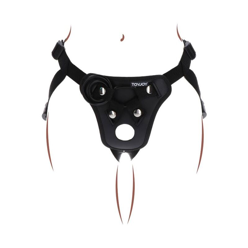 GET REAL - HARNAIS DE PLAISIR STRAP-ON NOIR – Image 4