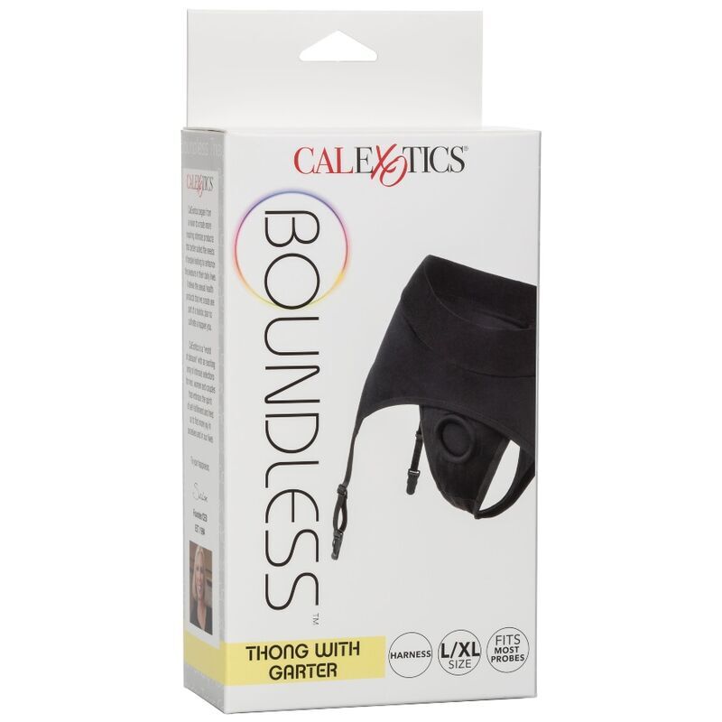 CALEXOTICS - BOUNDLESS STRING AVEC JARRETIÈRE L/XL – Image 4