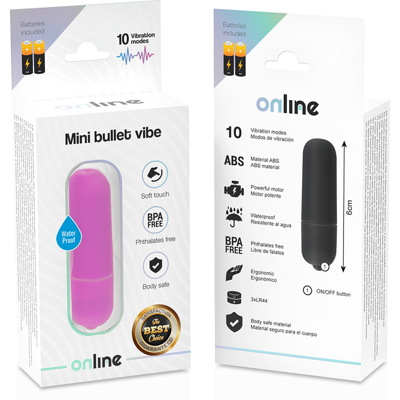 ONLINE - MINI BALLE VIBRANTE LILAS – Image 4