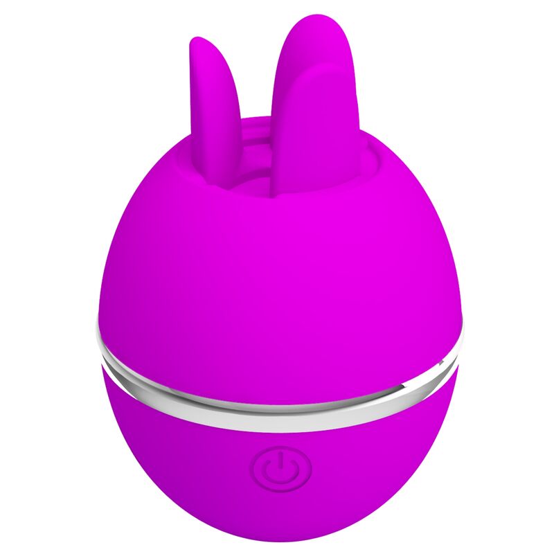 PRETTY LOVE - VIBRATEUR ROND EN SILICONE GEMINI BALL VIOLET – Image 4
