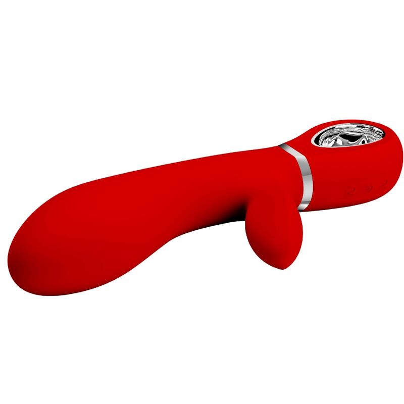 PRETTY LOVE - VIBRATEUR MULTIFONCTION G-SPOT THOMAS ROUGE – Image 4
