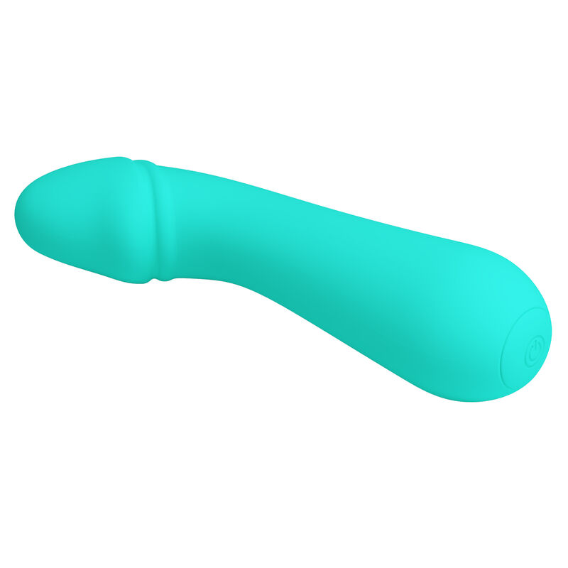 PRETTY LOVE - VIBRATEUR RECHARGEABLE CETUS VERT AQUA – Image 4