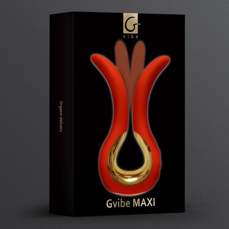 G-VIBE - GVIBE MAXI VIBRATEUR À DEUX EMBOUTS FLEXIBLES CORAIL – Image 4