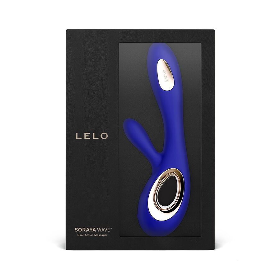 LELO - SORAYA WAVE VIBRATEUR RABBIT BLEU NUIT – Image 4
