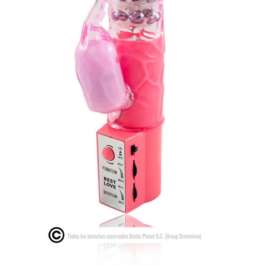 BAILE - ROTATEUR DE LAPIN ROSE AVEC SUPERSTIMULATEUR – Image 4