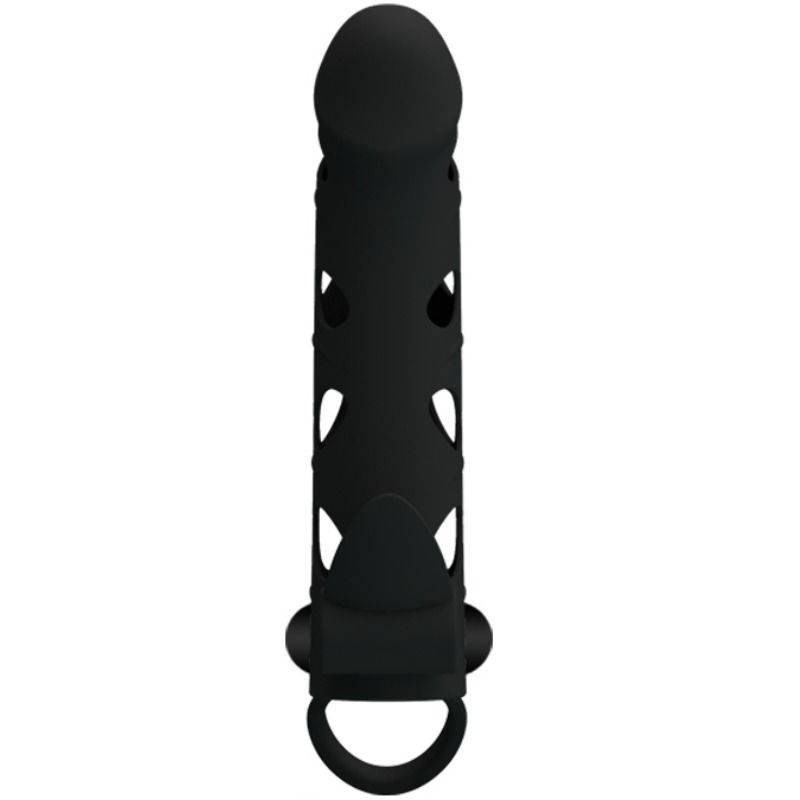 PRETTY LOVE - HOUSSE EN SILICONE AVEC VIBRATION 15.2 CM – Image 4