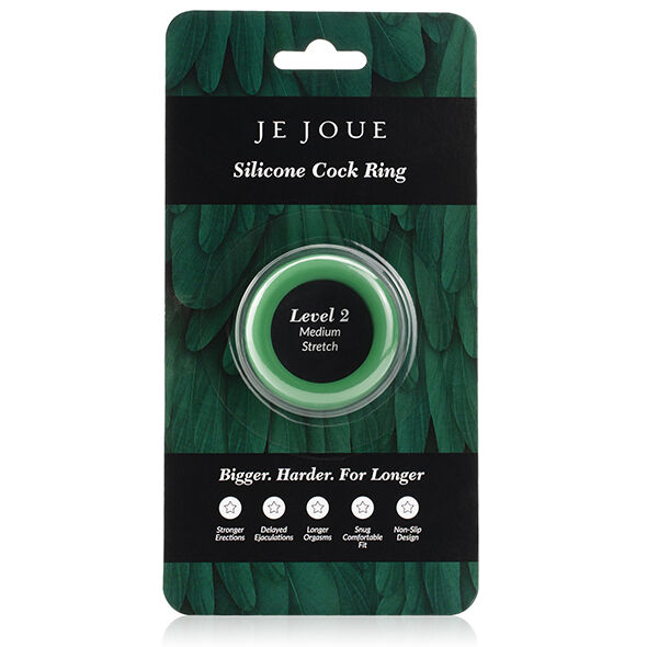 JE JOUE - BAGUE SILICONE VERTE CHOKE MOYEN – Image 4