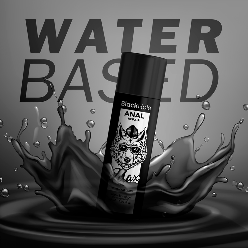 BLACK HOLE - RÉPARATION ANALE RELAX À BASE D'EAU AVEC HYALURON 30 ML – Image 4