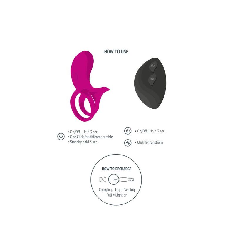 XOCOON - BAGUE STIMULATEUR DE COUPLES FUCHSIA – Image 4