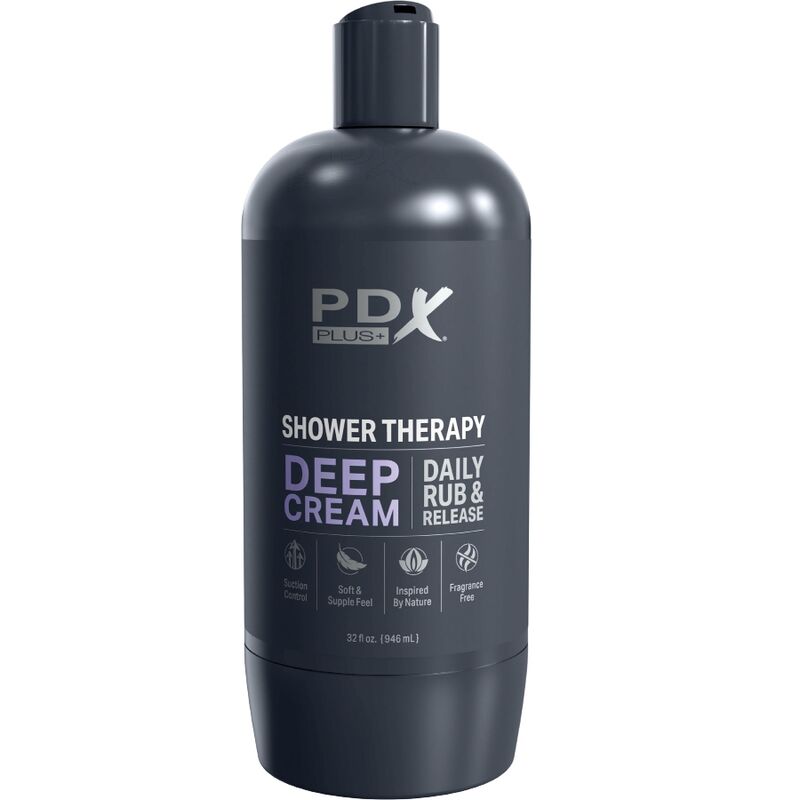 PDX PLUS - STROKER MASTURBATEUR DISCRET DEEP CREAM SHAMPOOING CONCEPTION DE BOUTEILLE – Image 4