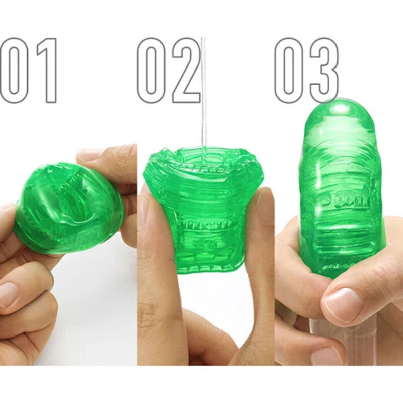 TENGA - DÉ DÉS MASTURBATEUR UNI ÉMERAUDE – Image 4