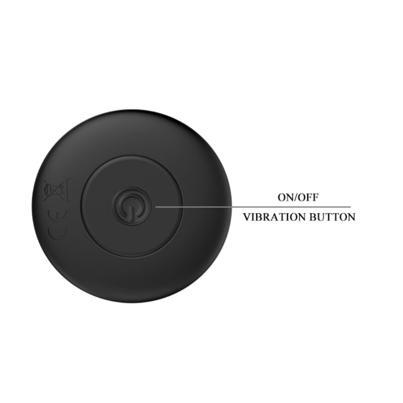 MR PLAY - PLUG ANAL VIBRATEUR NOIR RECHARGEABLE – Image 5