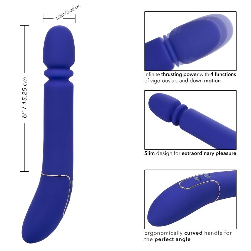 CALEXOTICS - SHAMELESS SLIM THUMPER BLEU – Image 5