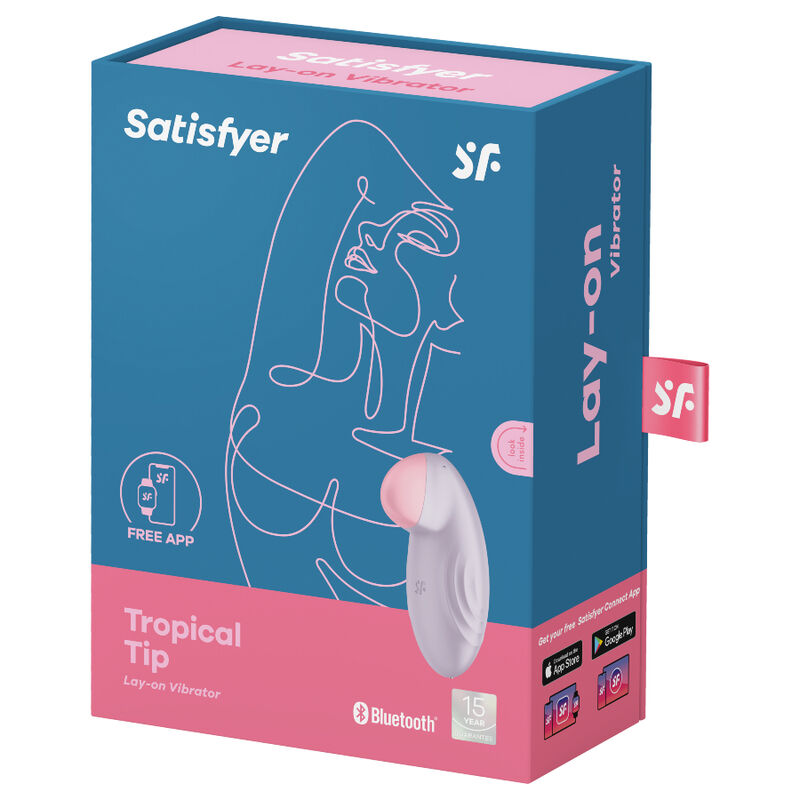 SATISFYER - VIBRATEUR POSER TROPICAL TIP LILAS – Image 5