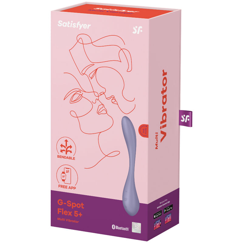 SATISFYER - VIBRATEUR MULTI G-SPOT FLEX 5 LILAS – Image 5