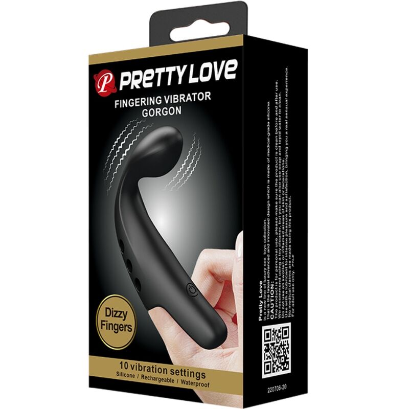 PRETTY LOVE - DÉS VIBRATEUR BLACK GORGON – Image 5