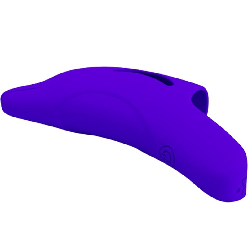 PRETTY LOVE - PUISSANT STIMULATEUR DE DOIGTS BLEU FONCÉ DELPHINI – Image 5