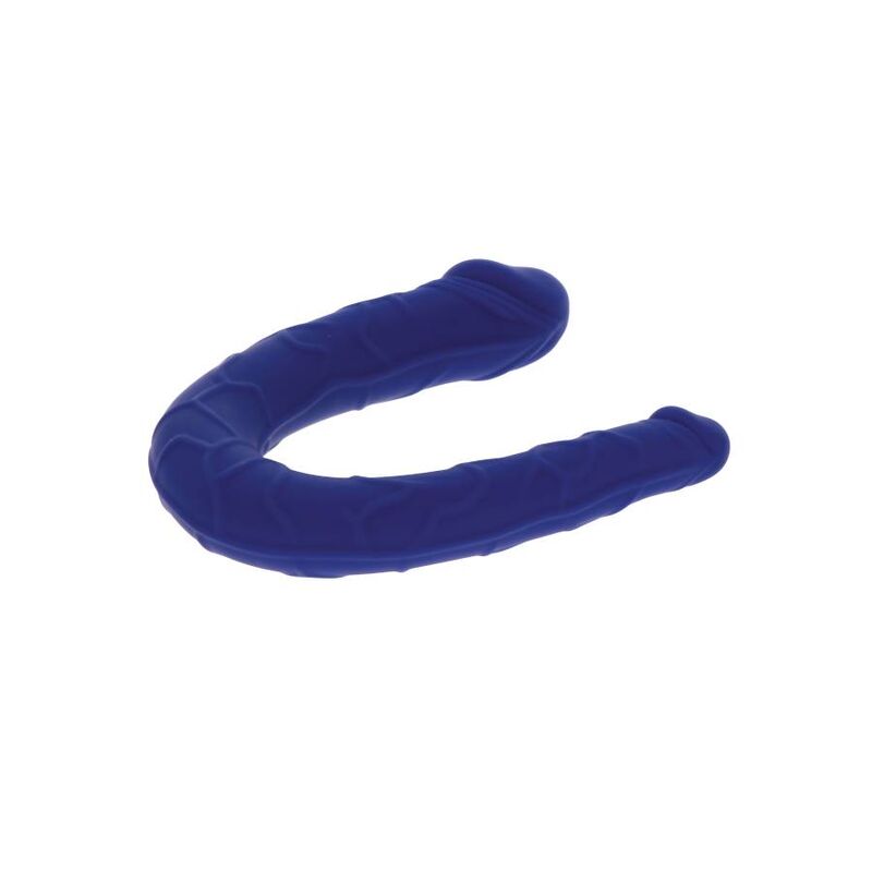 GET REAL - MINI DOUBLE DONG RÉALISTE BLEU – Image 5